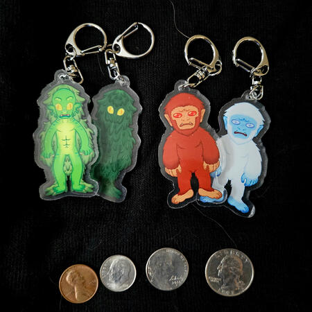 Alt-sided: Swamp Creature, Yeti/Sasquatch